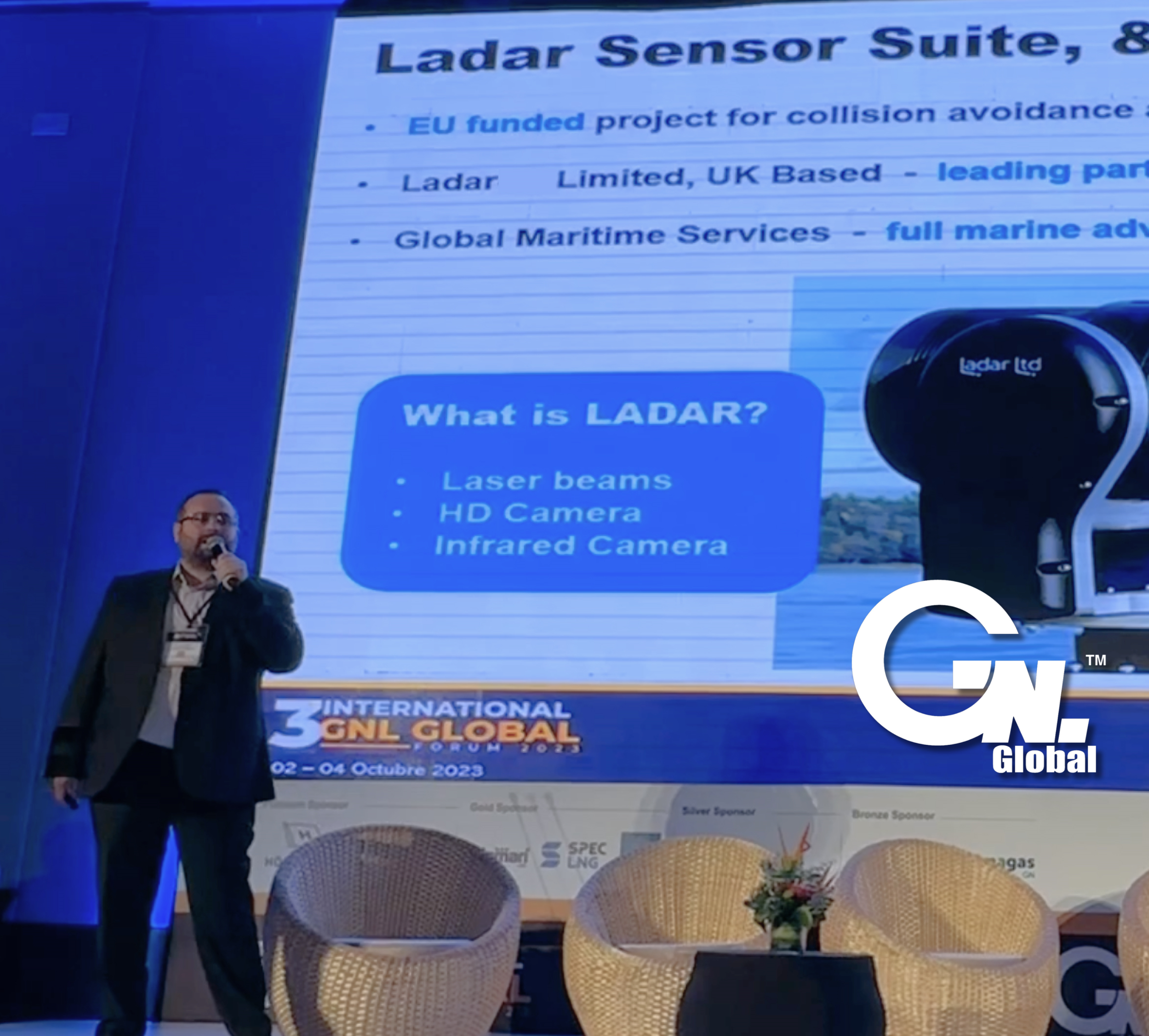 Ladar Ltd’s Presentation at the 3rd International GNL Global Forum 2023